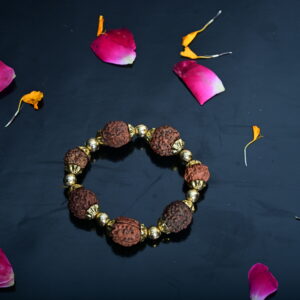 Rudraksh-bracelet-Gold-Plated
