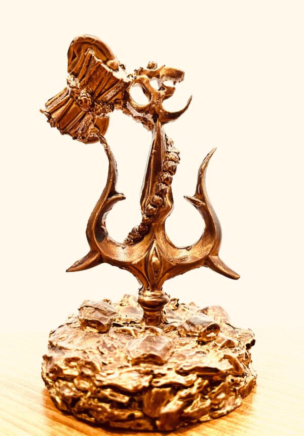 The Divine Trinity of Lord Shiva: The Warrior, The Yogi, The Trident. - Image 2