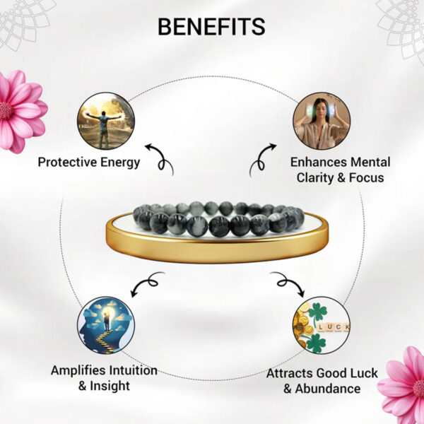 Cats Eye Bracelet For Promoting Mobility-(8mm) - Image 2