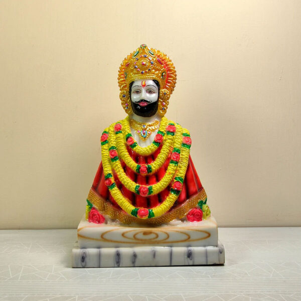 Divine Khatu Shayam Idol -Marble Dust - Image 2