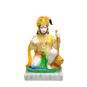 Divine Hanuman Ji Idol -Marble Dust
