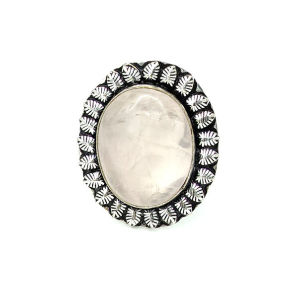 Rose Quartz Rings Oval
