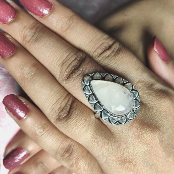 Rose Quartz Rings Drop - Image 2