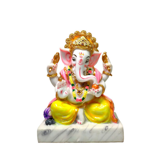 Divine Vighnaharta Ganesha Small Idol