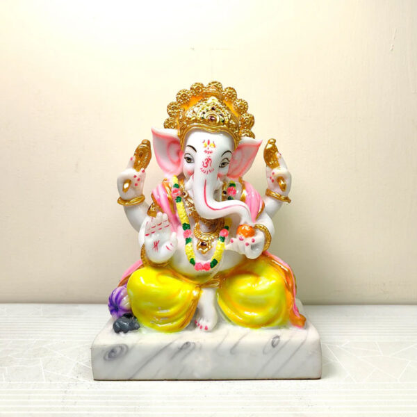 Divine Vighnaharta Ganesha Small Idol - Image 2